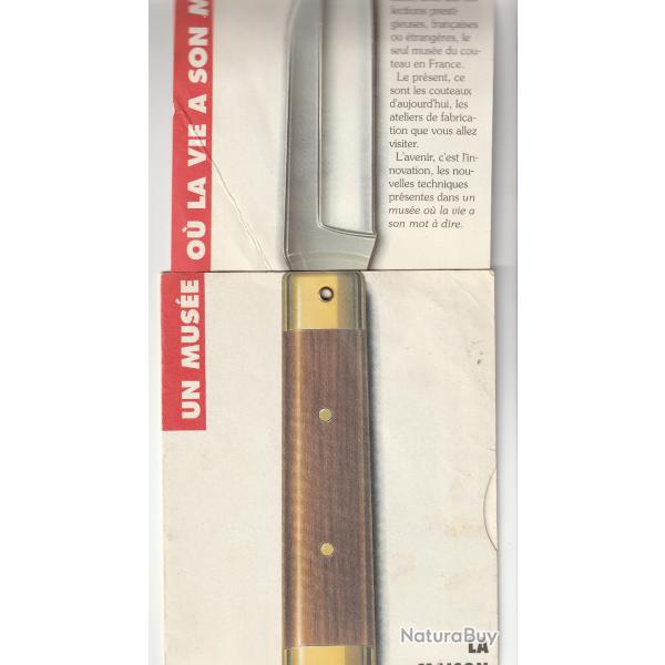 FLYER GEANT maison couteliers THIERS rare collector