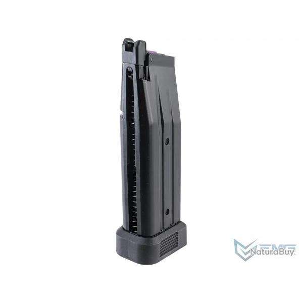 Chargeur Gaz 25 BBs Staccato pour Hi-Capa Compact Series GBB - Noir - EMG / Army Armament