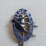 Insigne Militaire Français - 46e Régiment D'Infanterie - "Plutôt Mourir Que Faillir" - Drago Paris