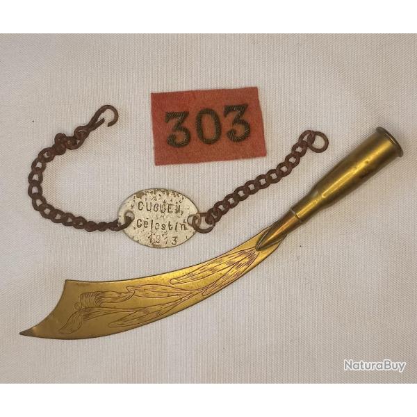 Souvenirs de Poilu 14/18 art de tranch�es WW1