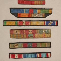 Rappels M&eacute;dailles rubans militaire arm&eacute;e fran&ccedil;aise