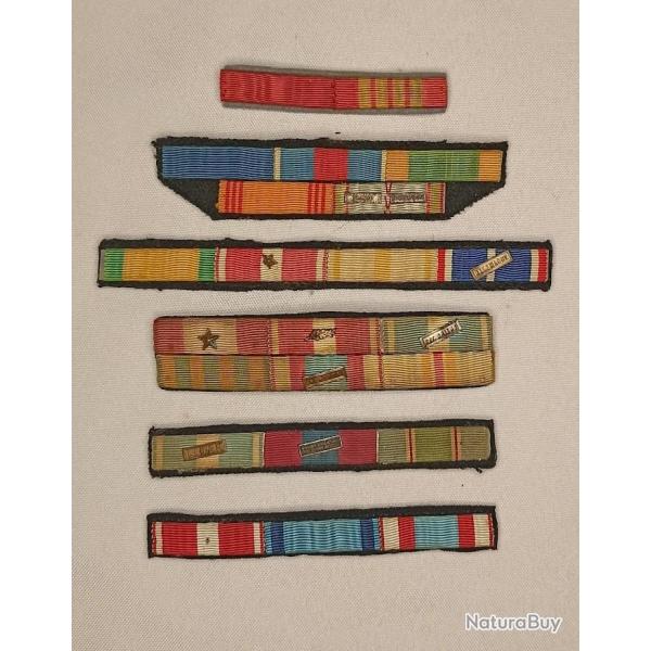 Rappels M�dailles rubans militaire arm�e fran�aise