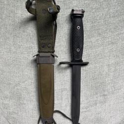Baïonnette USM 7 + fourreau