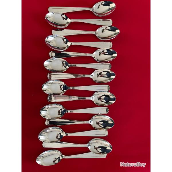 Service de 14 cuillres  soupe en inox modle 571