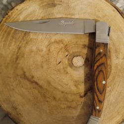 Couteau laguiole manche bois neuf
