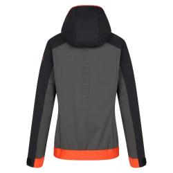 LA SPORTIVA Veste Macnas Softshell Jkt Woman Carbon/Cherry Tomato L
