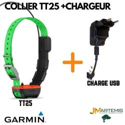 COLLIER GPS GARMIN TT25 F + CHARGEUR SECTEUR 6925b0b6cc249