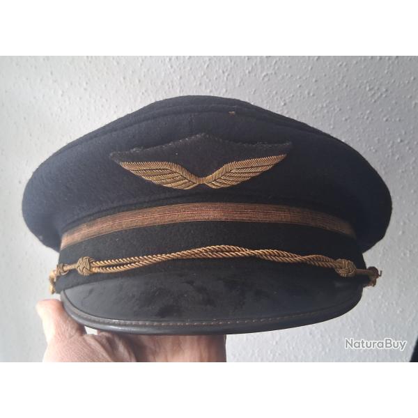 Casquette officier aviation franaise Taille 57-58 annes 40