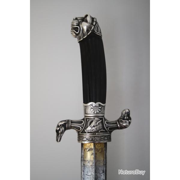 Sabre de vnerie (chasse) - France, Klingenthal, Premier Empire (1804-1814)