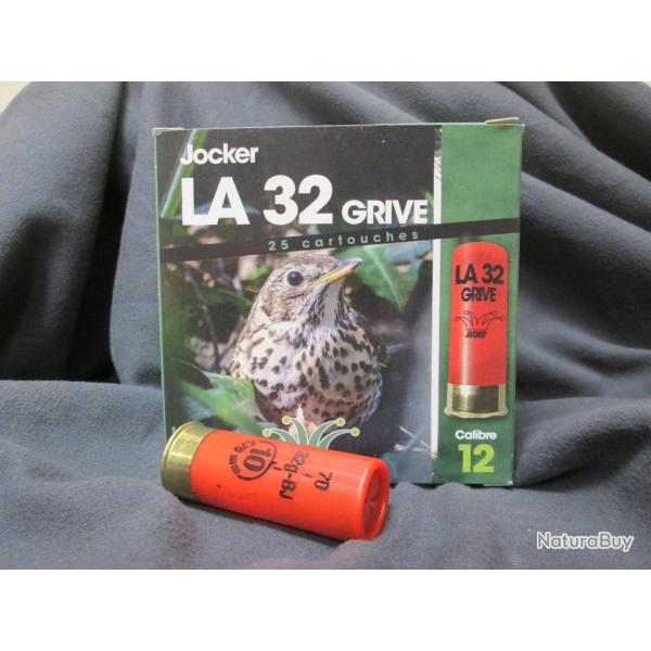 25 Cartouches 12/70 LA 32 GRIVE BJ no 10