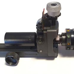 DIOPTRE ANSCHÜTZ + tube anti reflets + iris 5 couleurs