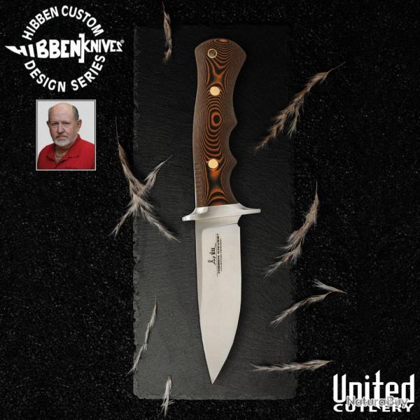 Couteau Bushcraft Gil Hibben Tundra - Lame 420HC + Manche Micarta - Ref GH5110