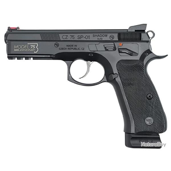 Pistolet CZ 75 SP-01 Shadow - 50th Anniversary cal 9x19