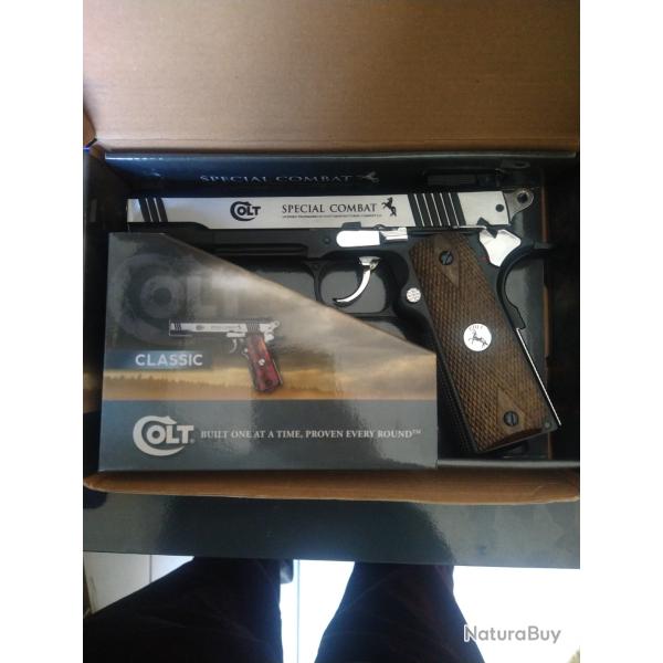 Colt 1911 co 2 bbs (3j) 4,5mm