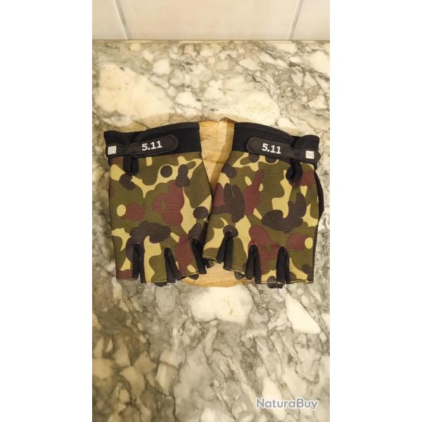 gants tactique camouflage chasse pche camping neuf (LIVRAISON GRATUITE LETTRE )