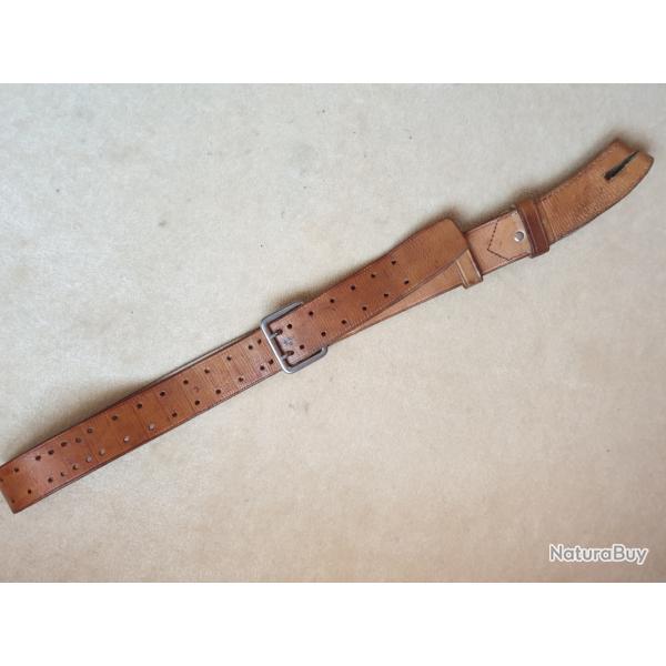 Bretelle de tir sportif Anschtz Schiessriemen No. 7400 en cuir