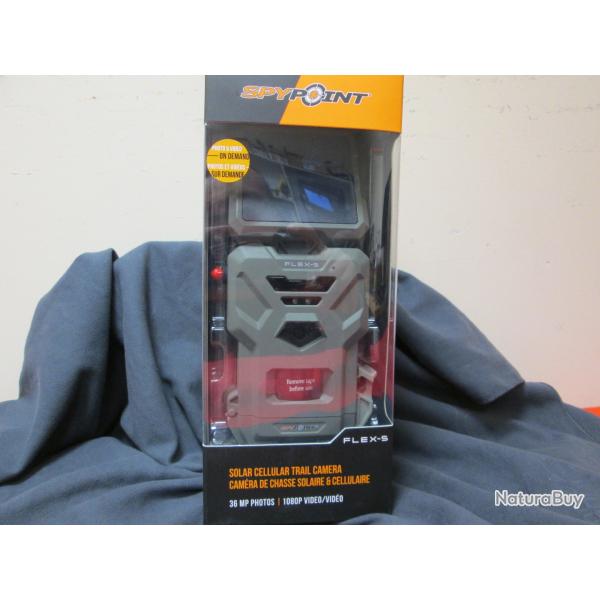 Camera de chasse Solaire et Cellulaire SPYPOINT FLEX-S