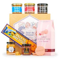 Coffret Tour de France des Saveurs - Coffret cadeau 7 produits