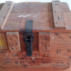 caisse Armée Française 7.5mm