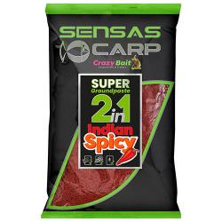 Amorce Sensas Super Groundpast 2 en 1 Indian Spicy 1kg