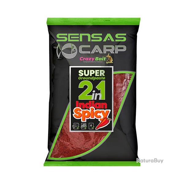 Method Mix Sensas Super Groundpast 2 en 1 Indian Spicy 1kg