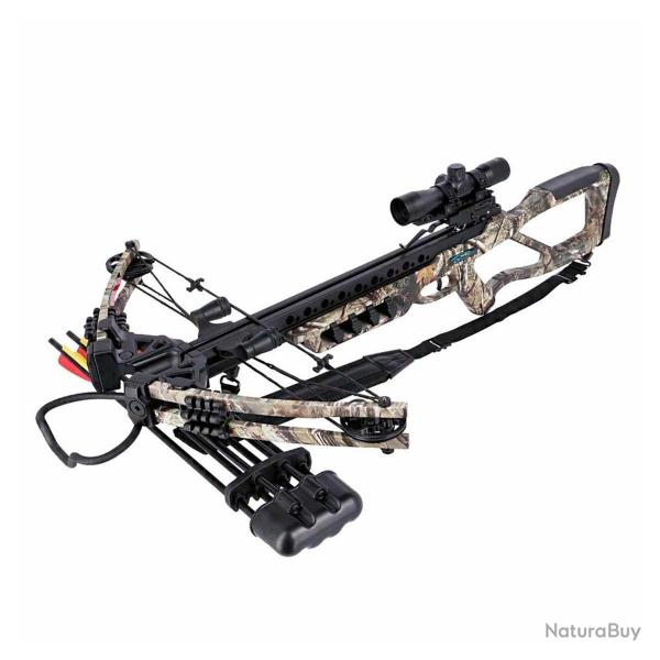 Arbalte  poulies Fighter XB86 185 lbs 370 FPS Noire