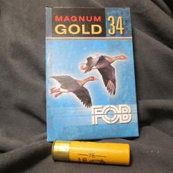 10 Cartouches Magnum Gold 34 Cal 20/76 en 34 g no7