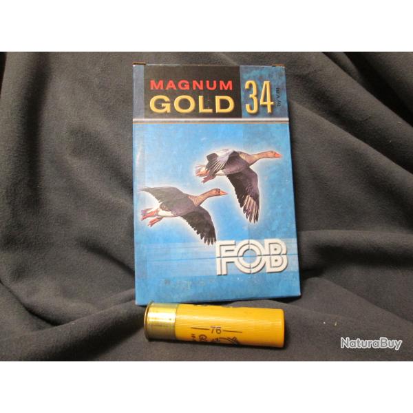 10 Cartouches Magnum Gold 34 Cal 20/76 en 34 g no7
