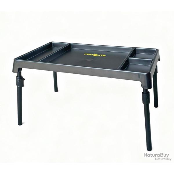 Table pour Bivvy Pro �lite baits CARP BIVVY TABLE BLACK ADJUSTED LEG - 55*29*44 CM