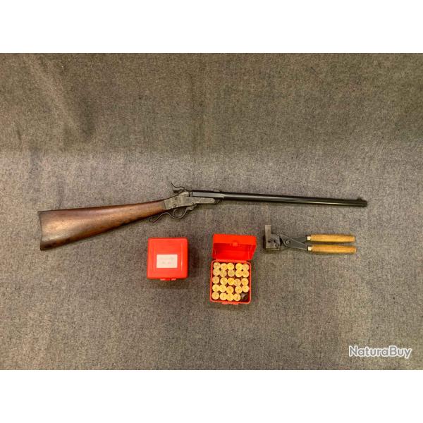 carabine Maynard calibre 50 avec accessoires (Guerre de Scession)