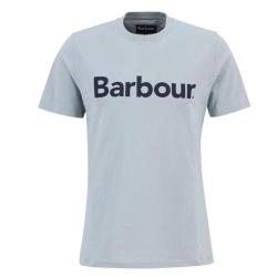 Black Friday 25 ! Logo T Shirt Mineral Blue Barbour