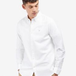 Black Friday 25 ! Chemise Oxtown Tailored Shirt White Barbour XL