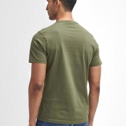 Black Friday 25 ! Tee Shirt Field Dog Graphic Olive Barbour