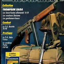 gazette des armes 149 thompson saga part 1, lance fus&eacute;es germaniques 14-18, r&eacute;volvers devisme,