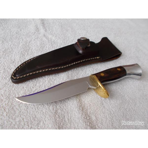 COUTEAU WESTMARK 702 USA / CAMILLUS/CHASSE /BUSHCRAFT /COLLECTION OLD WEST