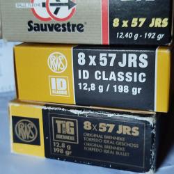 Munitions 8x57JRS