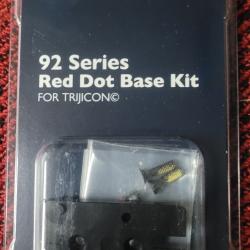 Plaque Beretta 92 PDO pour Trijicon