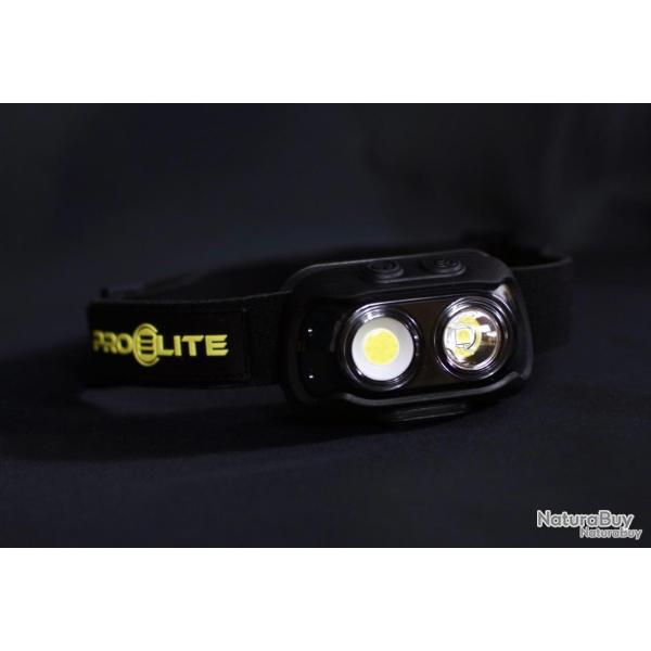 Lampe frontal Pro �lite baits FRONTA ILUMINATOR - HEAD LAMP 5W LED 700 LUMENS