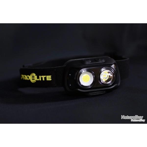 Lampe frontal Pro �lite baits FRONTA ILUMINATOR - HEAD LAMP 5W LED 700 LUMENS