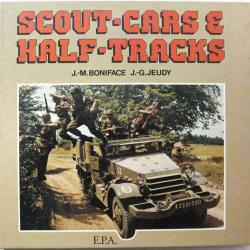 Livre Scout-cars & half-track. Boniface et Jeudy
