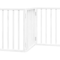 Barrière chien pliable bois peuplier 3 panneaux 150 cm