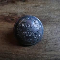 bouton banque de france  A.M cie  paris