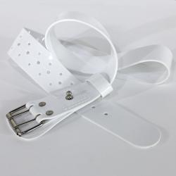 ceinturon blanc parade synthétique :gendarmerie