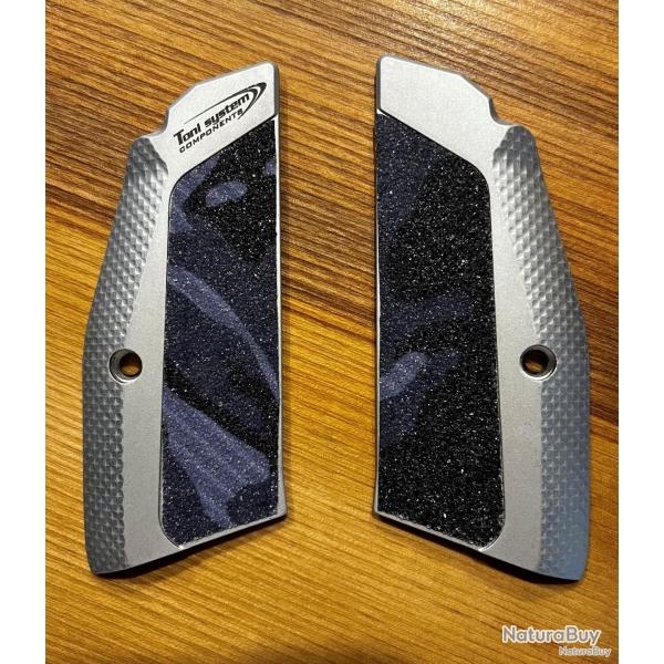 Plaquettes courtes TONI SYSTEM GCZHC High Grips pour CZ 75 / Shadow 2