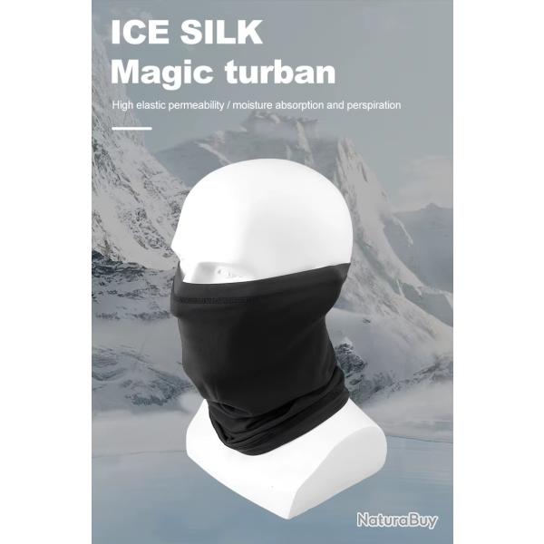 Masque facial de cyclisme absorbant la sueur, respirant, pche, entranement, sport, UV, charpe, co