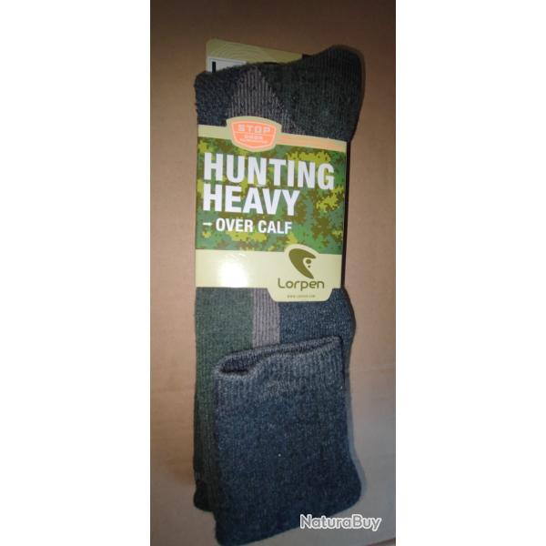 CHAUSSETTE HAUTE verte - LORPEN - TAILLE 43-46