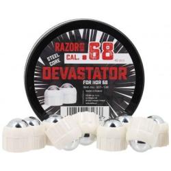 Bille m&eacute;tal Razor Gun Devastator HDR68 calibre 68