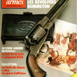 gazette des armes 144 revolvers remington new model, fusil 07/15 modifi&eacute; 34, poignards ns-f-k,