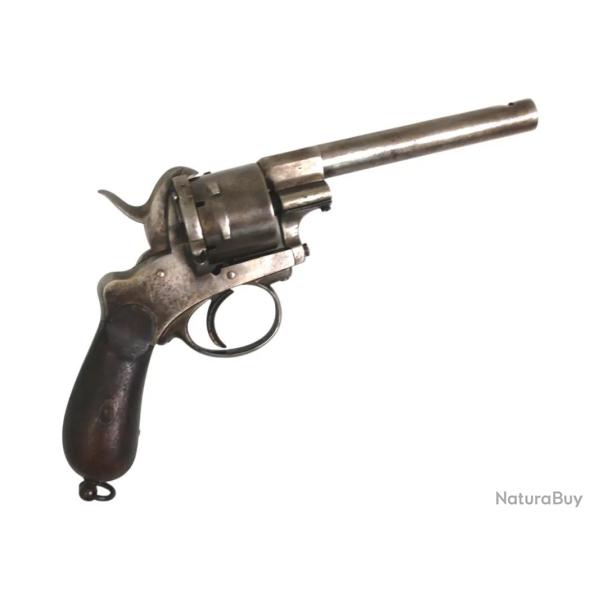 ENORME REVOLVER A BROCHE - CALIBRE 12MM
