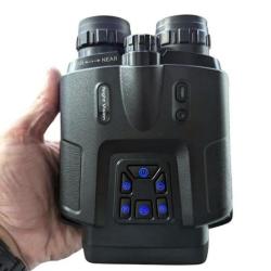 Jumelle 4K Vidéo 36 MP Zoom 8X Distance 600M Infrarouge IP65 Batterie 5000mAh Étanche Écran HD